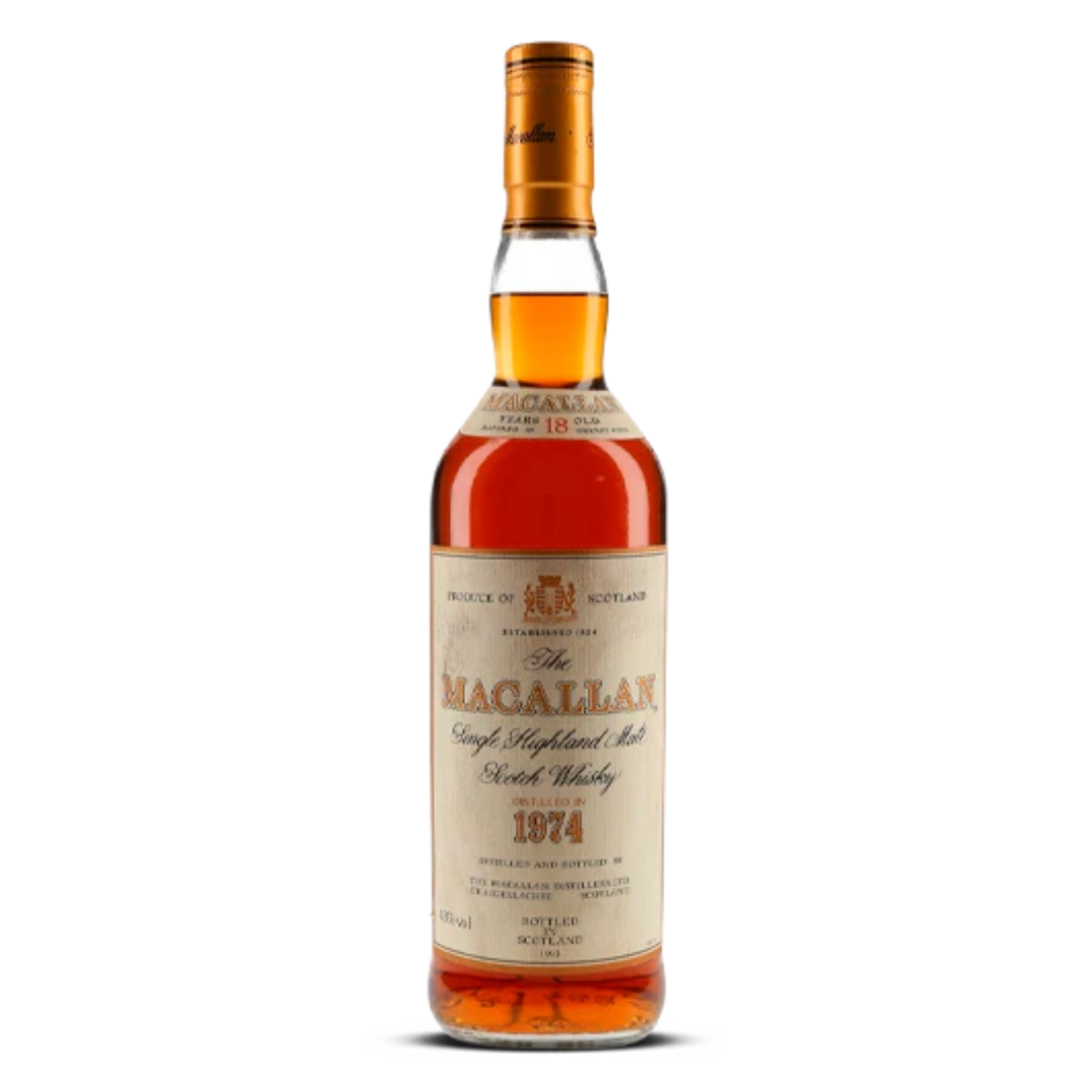 The Macallan マッカラン18年［1974 ] 【未開封】 マッカラン18年1974 - オールド ビンテージ ウイスキー専門店