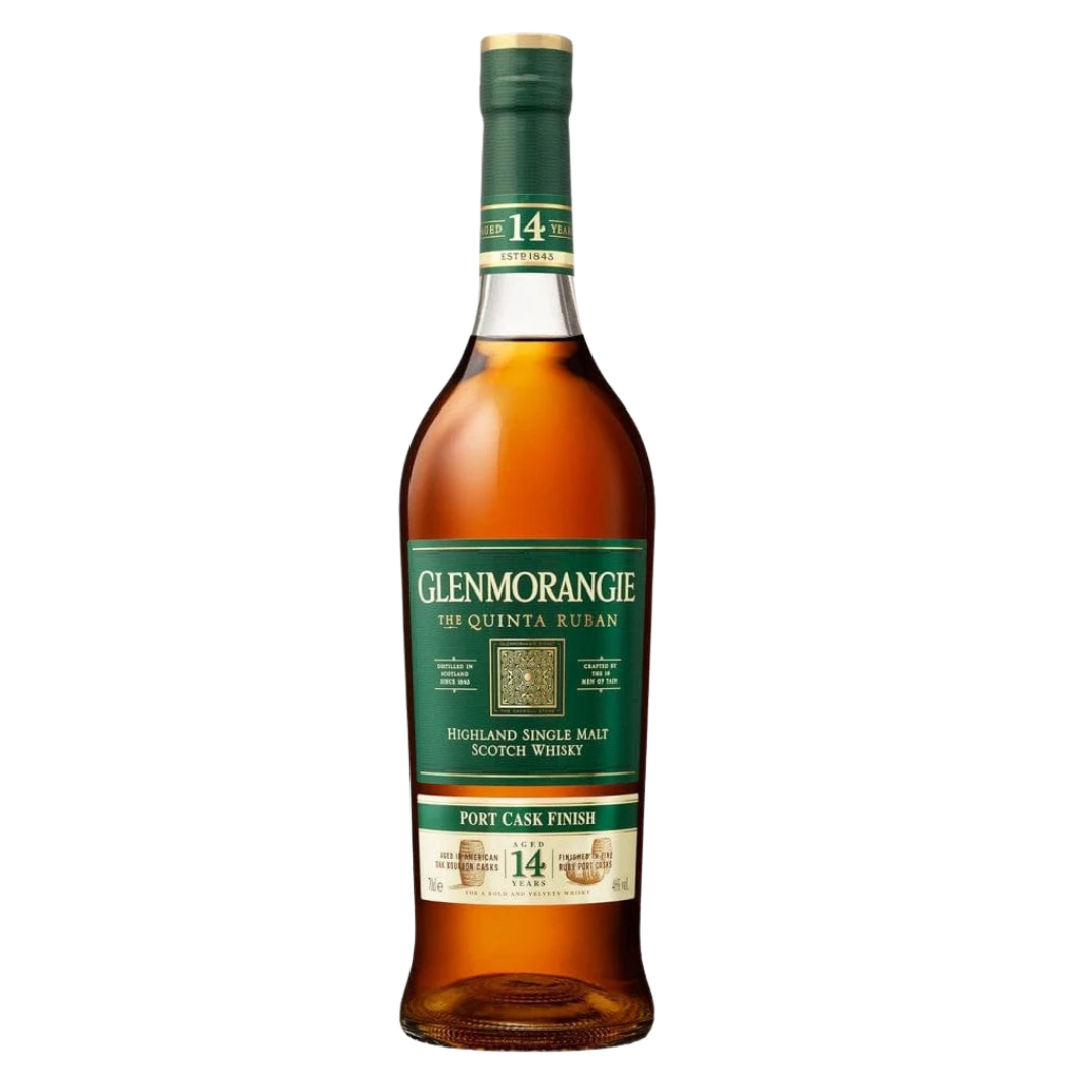 Glenmorangie 14 Year Old Quinta Ruban Single Malt Scotch Whisky - Bourbon Brothers Australia
