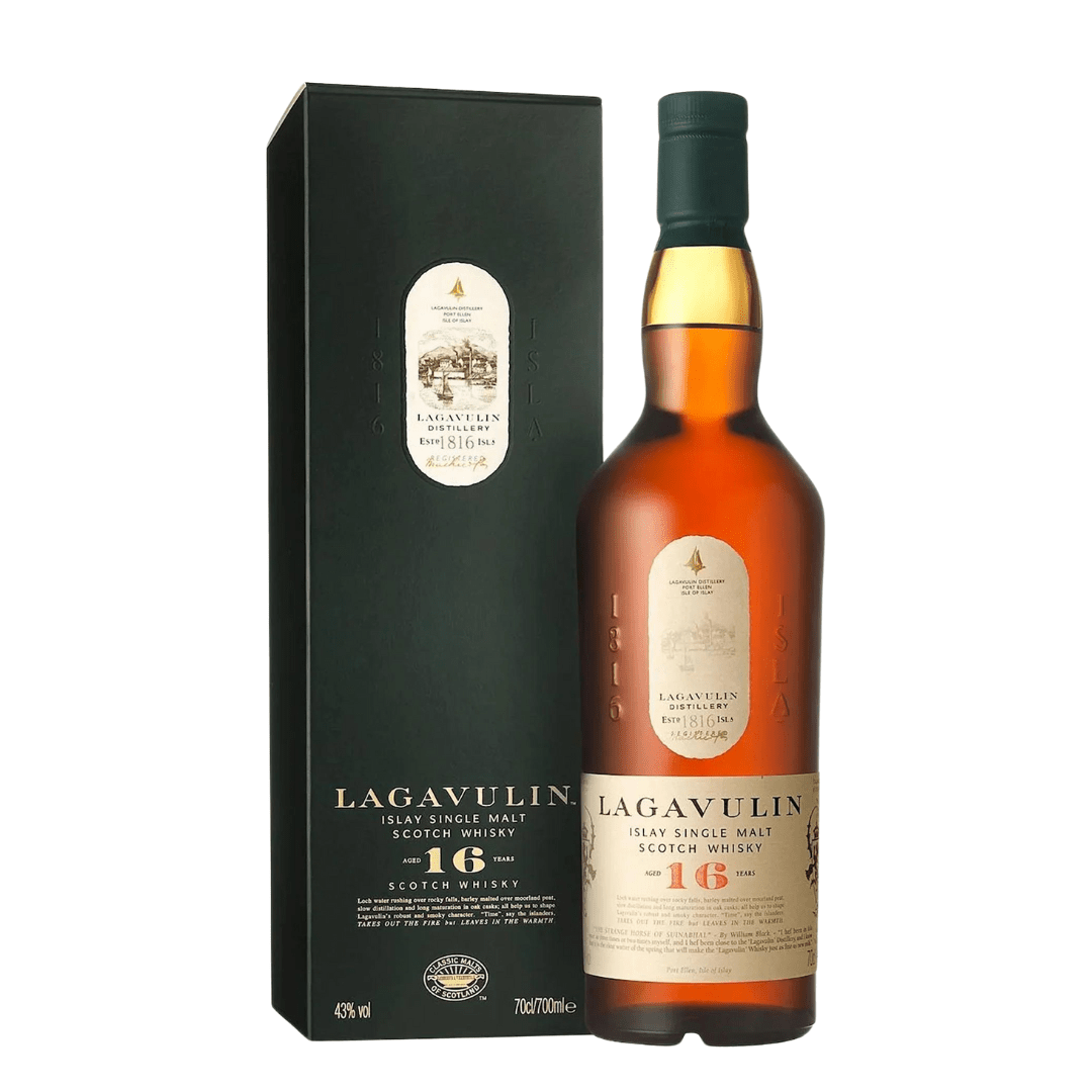Lagavulin Aged 16 Years Islay Single Malt Scotch Whisky - Bourbon Brothers Australia