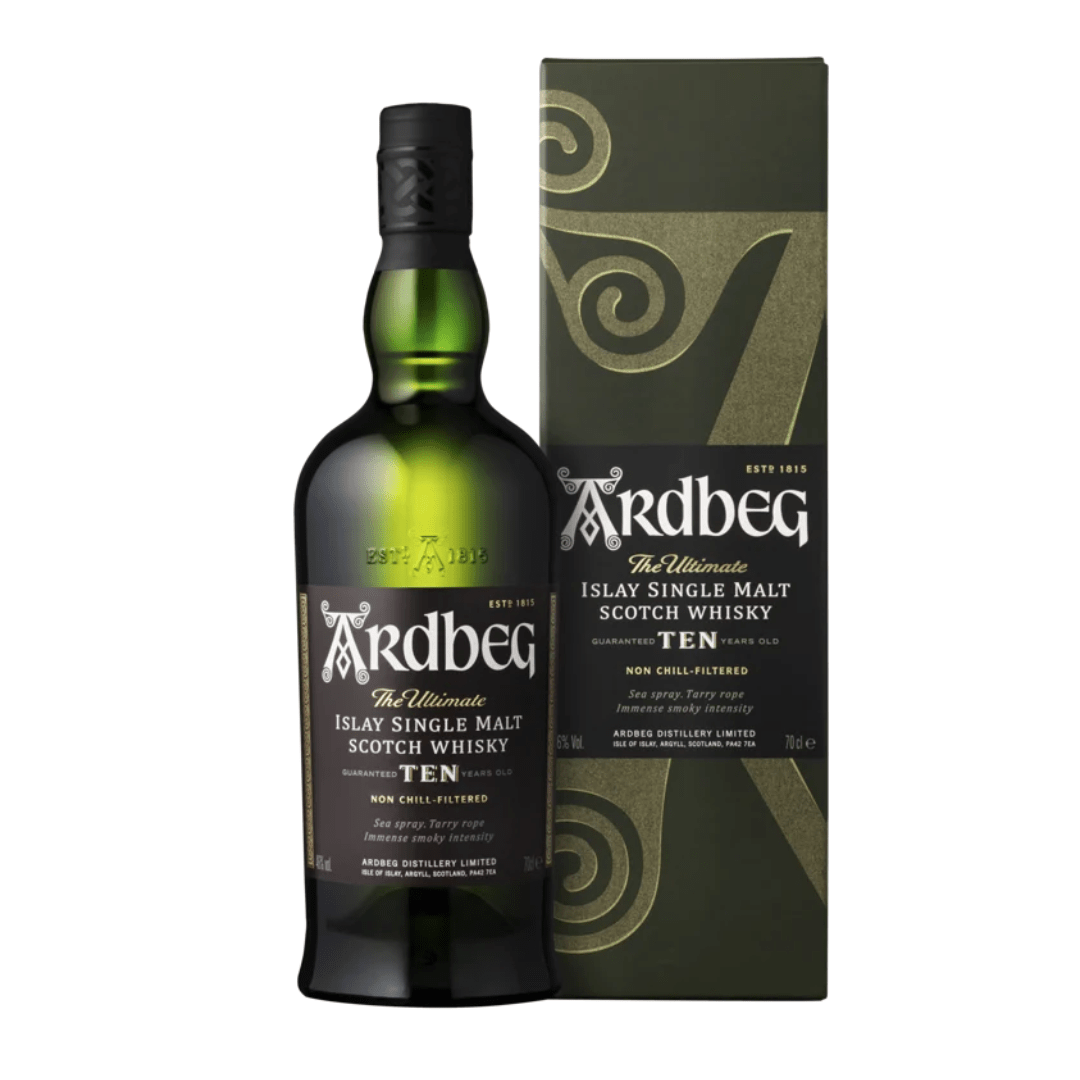 Ardbeg 10 Year Old Islay Single Malt Scotch Whisky - Bourbon Brothers Australia