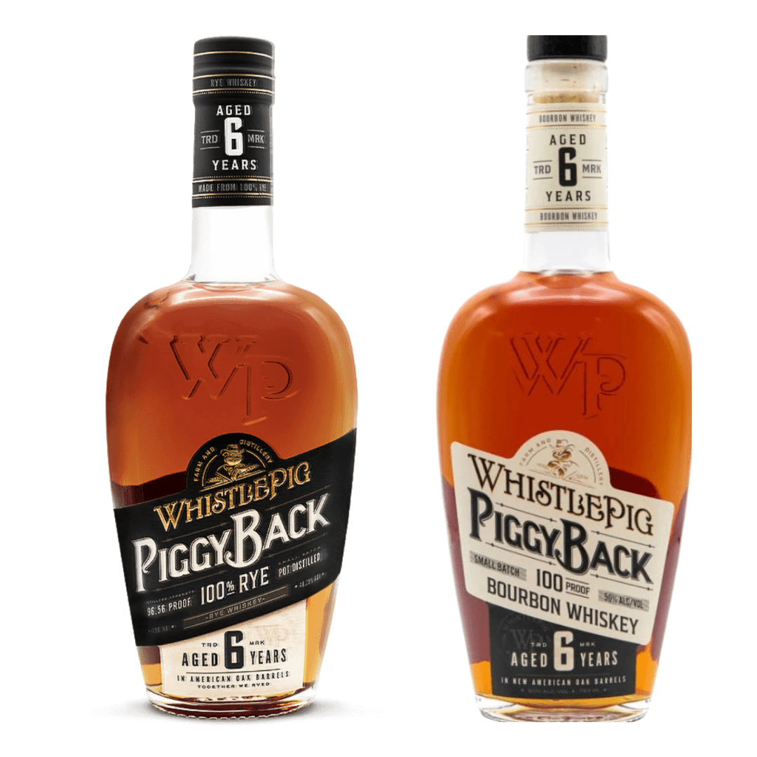 WhistlePigPiggyBack 6YO Rye and Bourbon Bundle - Bourbon Brothers Australia