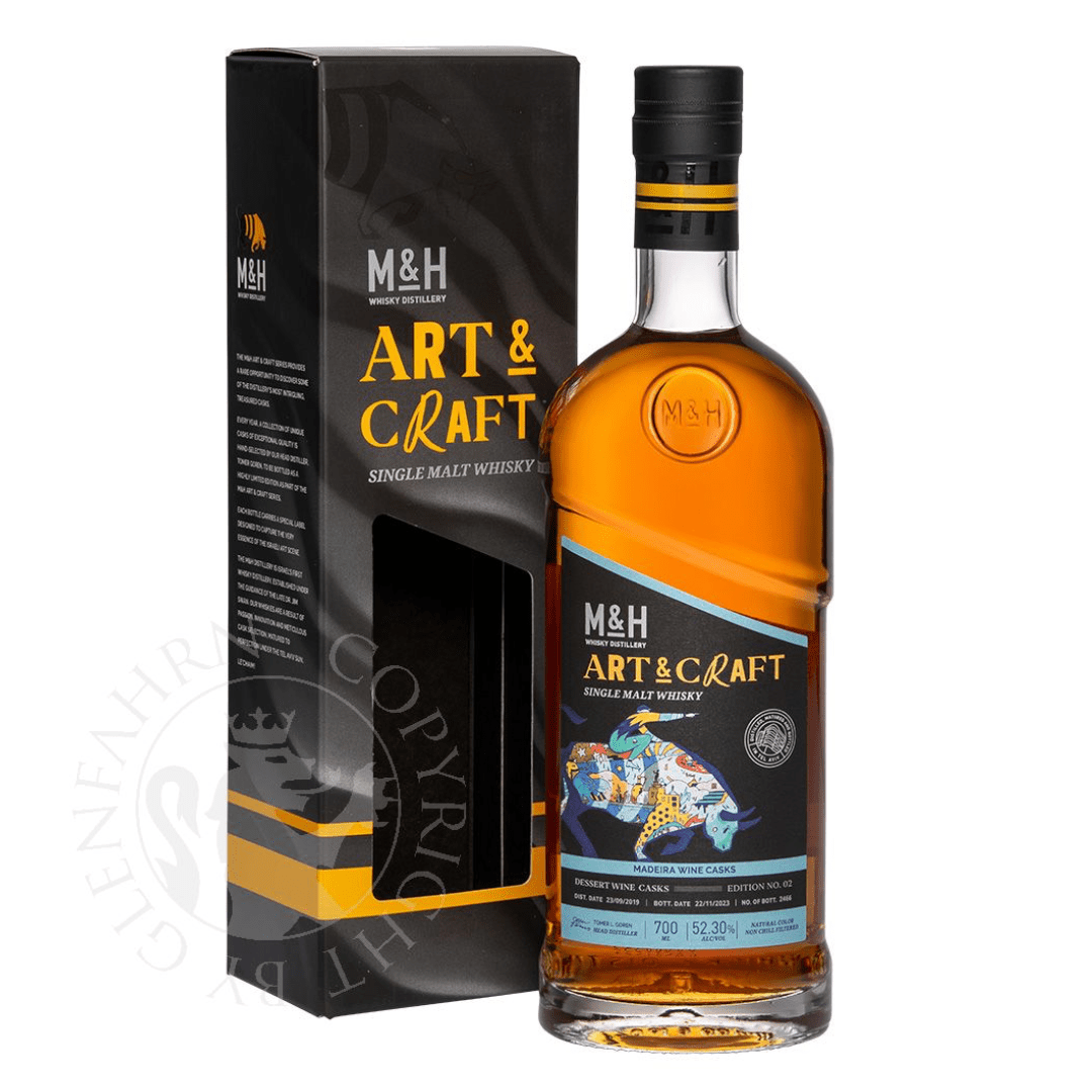 M&H Art & Craft Madeira Cask Whisky - Bourbon Brothers Australia