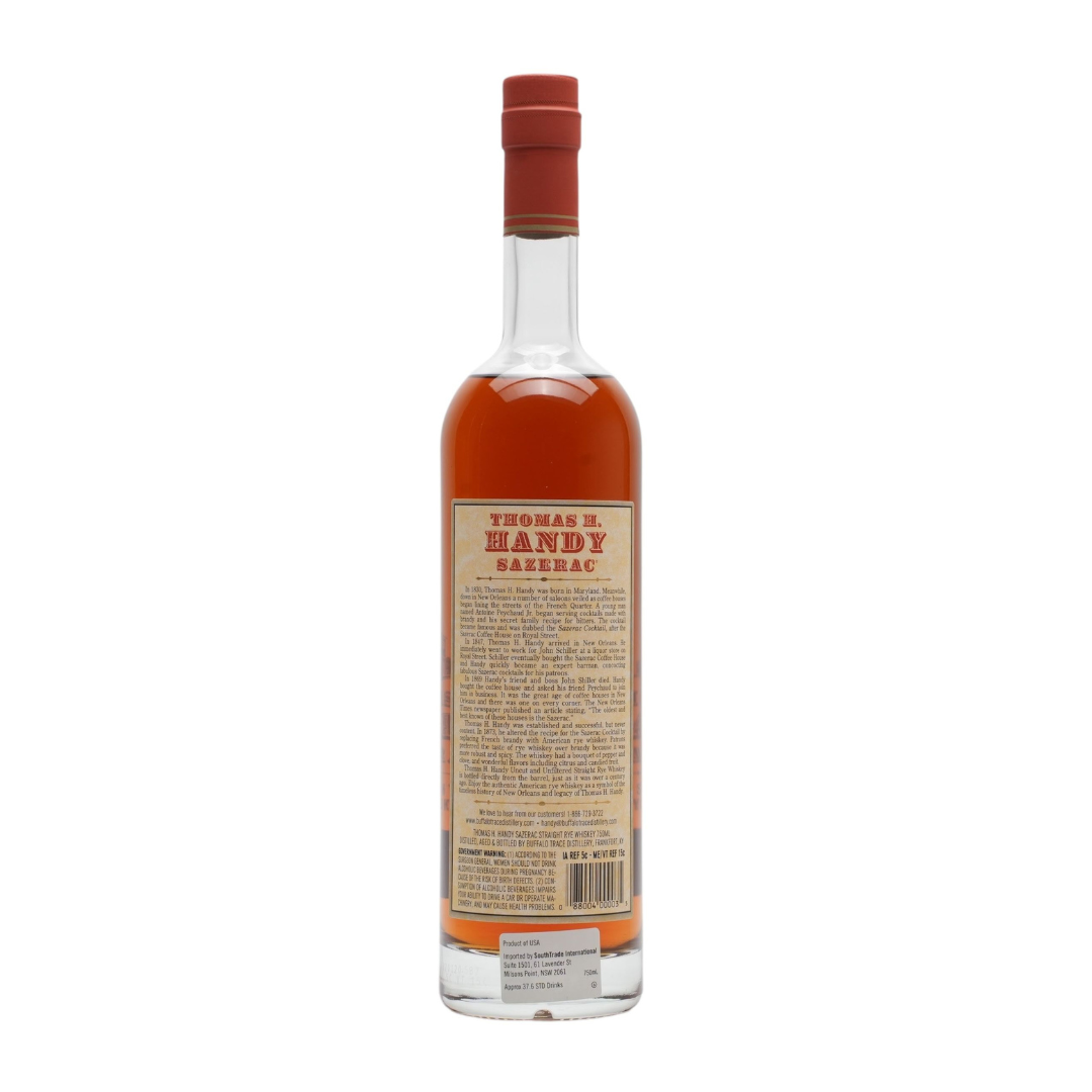 Thomas H. Handy Sazerac Barrel Proof Straight Rye Whiskey 2017 Release - Bourbon Brothers Australia