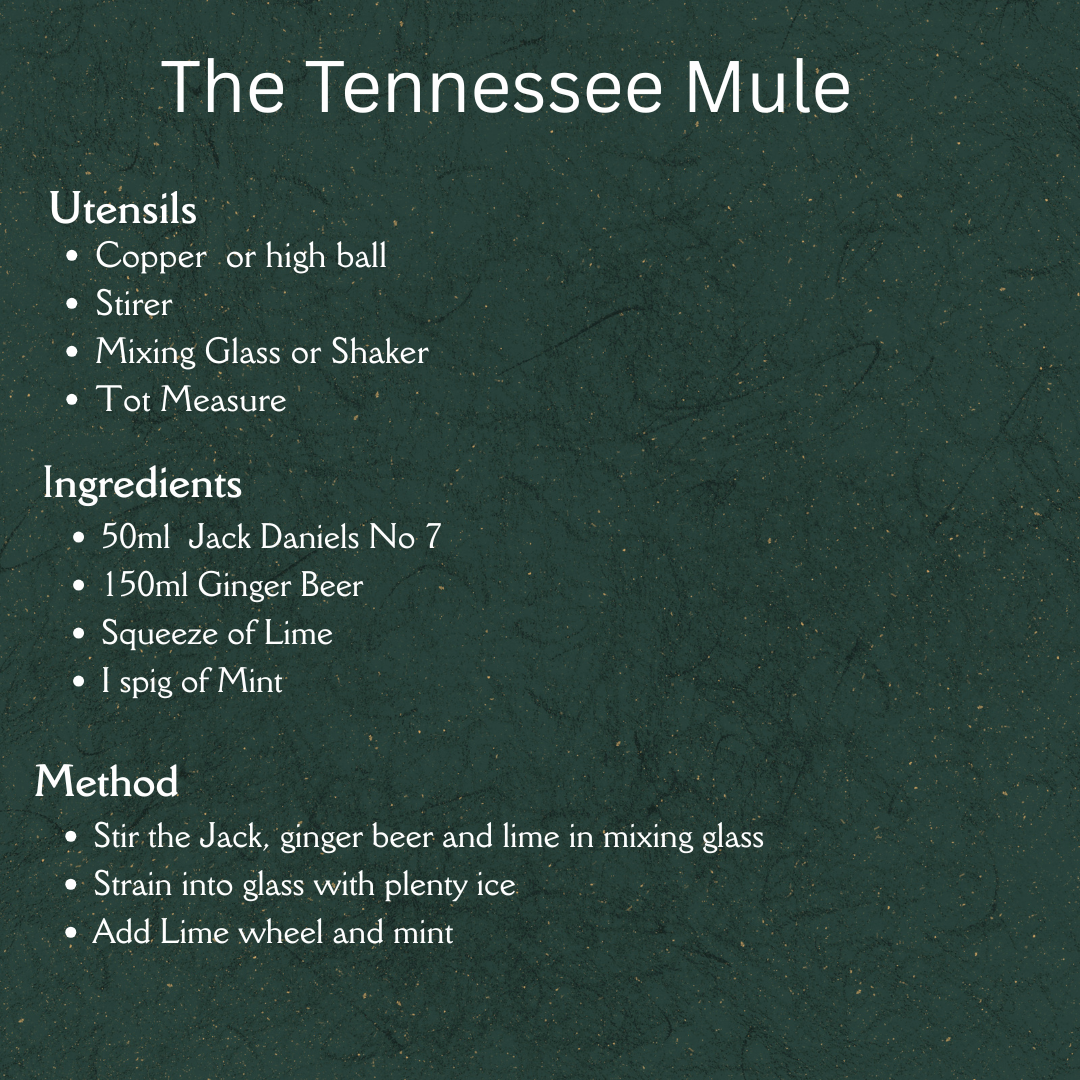 Cocktail Bar: The Tennessee Mule - Bourbon Brothers Australia