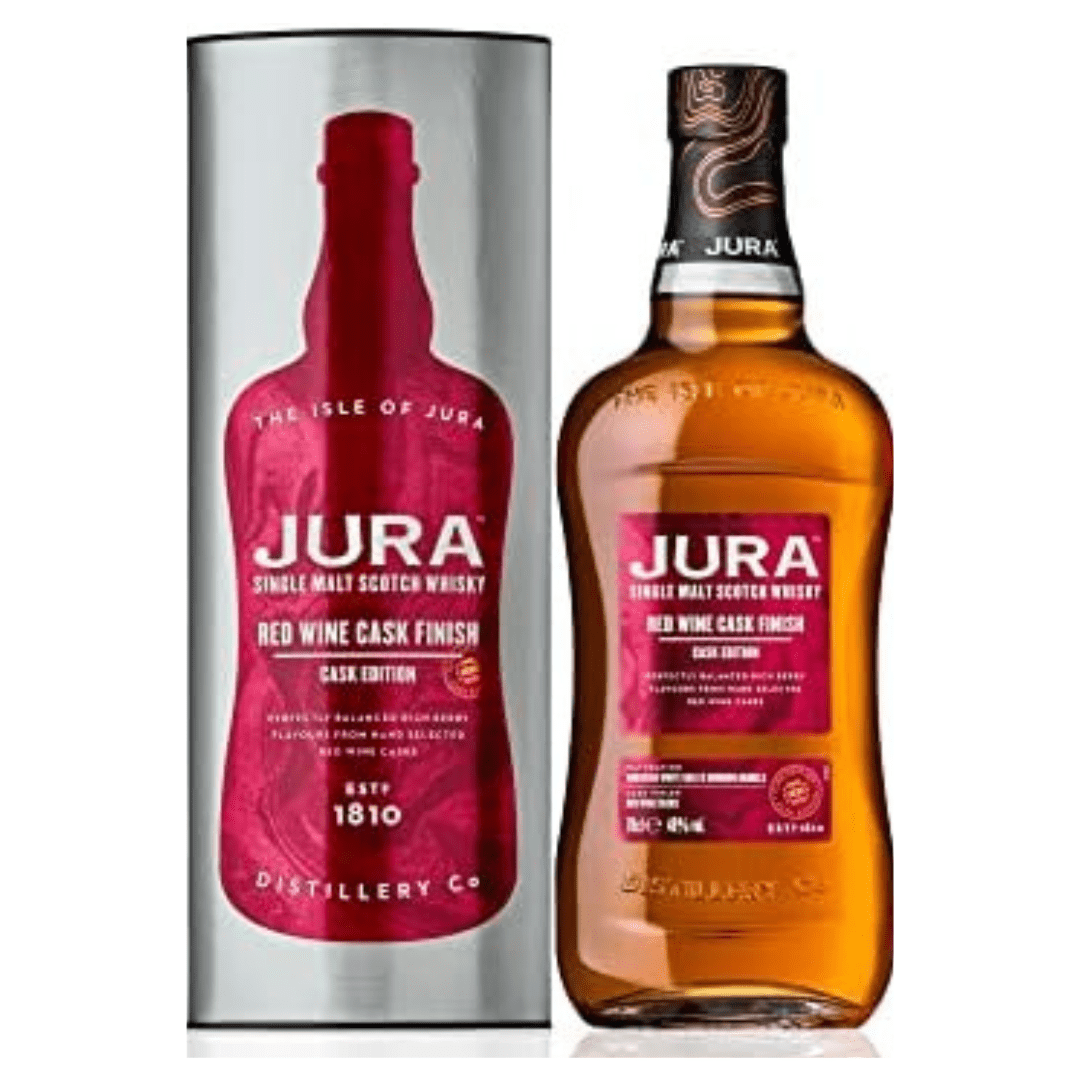 Jura Red Wine Cask Single Malt Scotch Whisky - Bourbon Brothers Australia