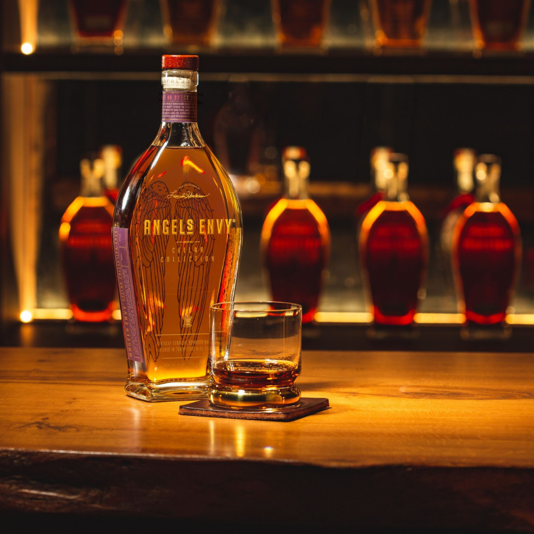 Angel's Envy Cellar Collection: Kentucky Straight Bourbon Whiskey in Tawny Port Wine Barrels - Bourbon Brothers Australia