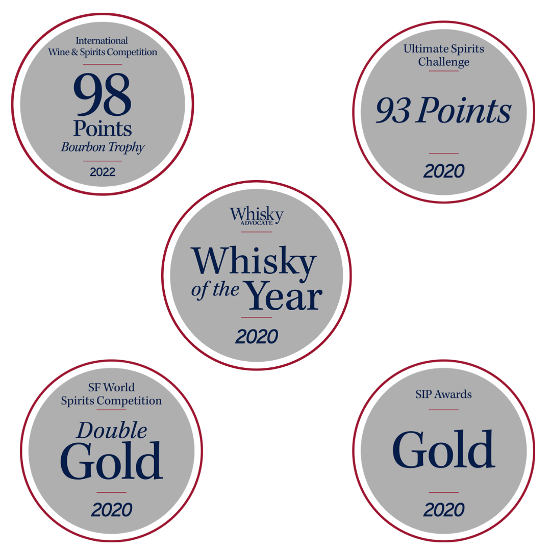 Larceny Barrel Proof - Awards