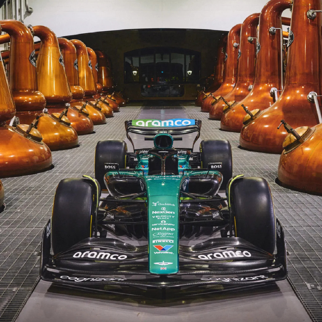 Glenfiddich 16 Aston Martin F1 Single Malt Scotch Whisky – Bourbon