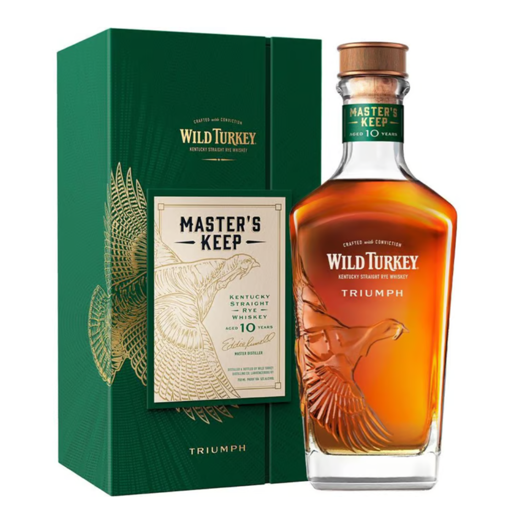 Wild Turkey Master's Keep Triumph Kentucky Straight Rye Whiskey Wild Turkey Master's Keep Triumph Kentucky Straight Rye Whiskey