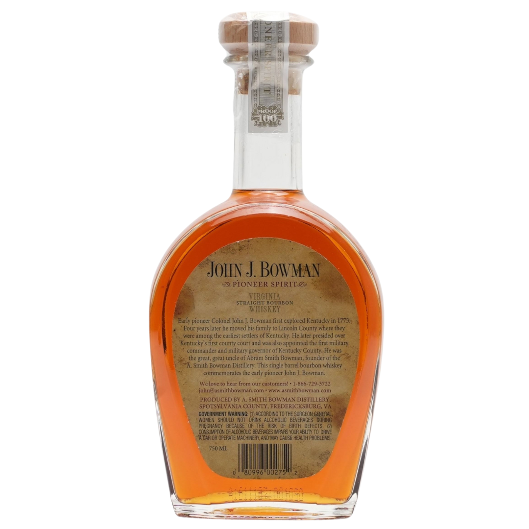 John J. Bowman Single Barrel Bourbon - Bourbon Brothers Australia