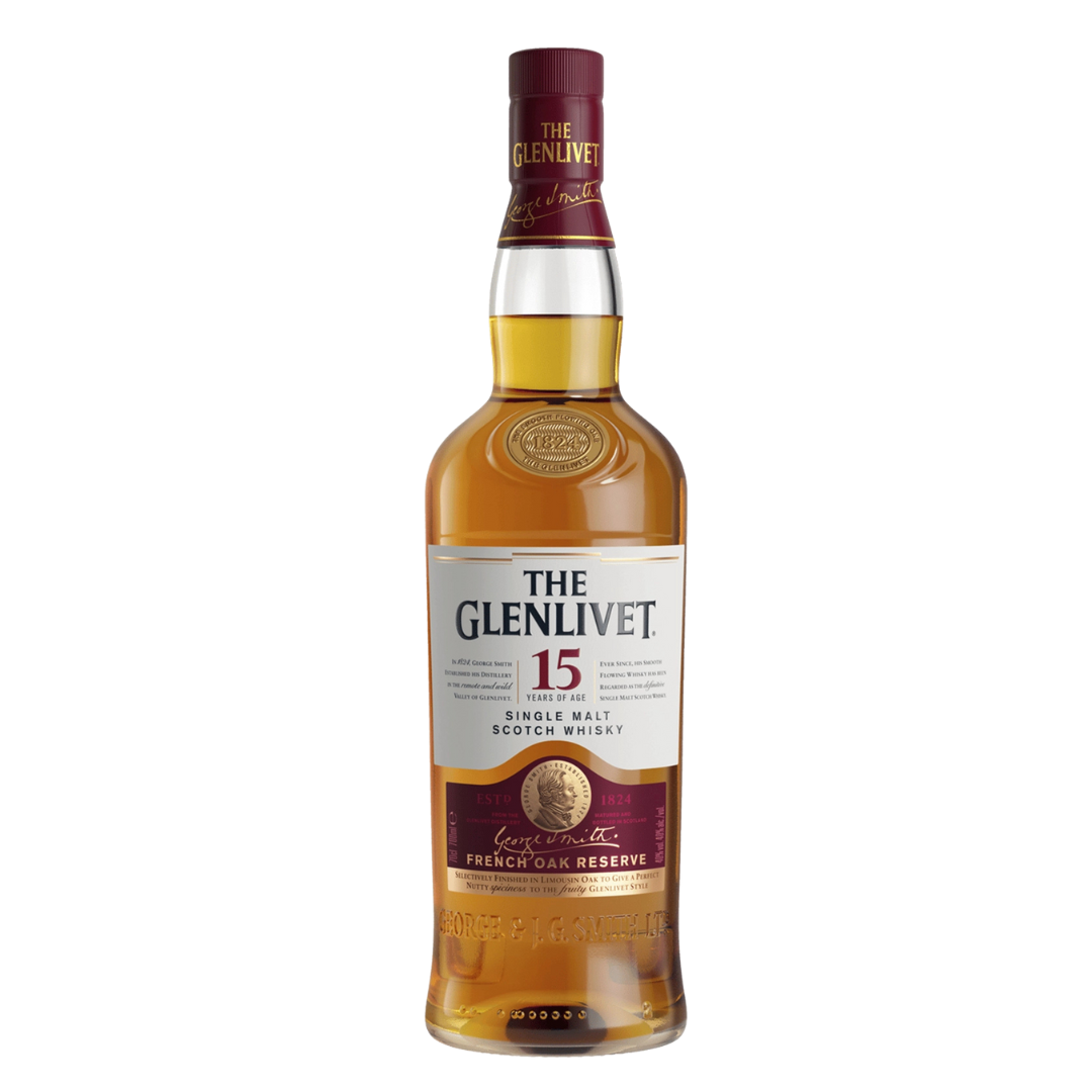 The Glenlivet 15 Year Old Single Malt Scotch Whisky - Bourbon Brothers Australia