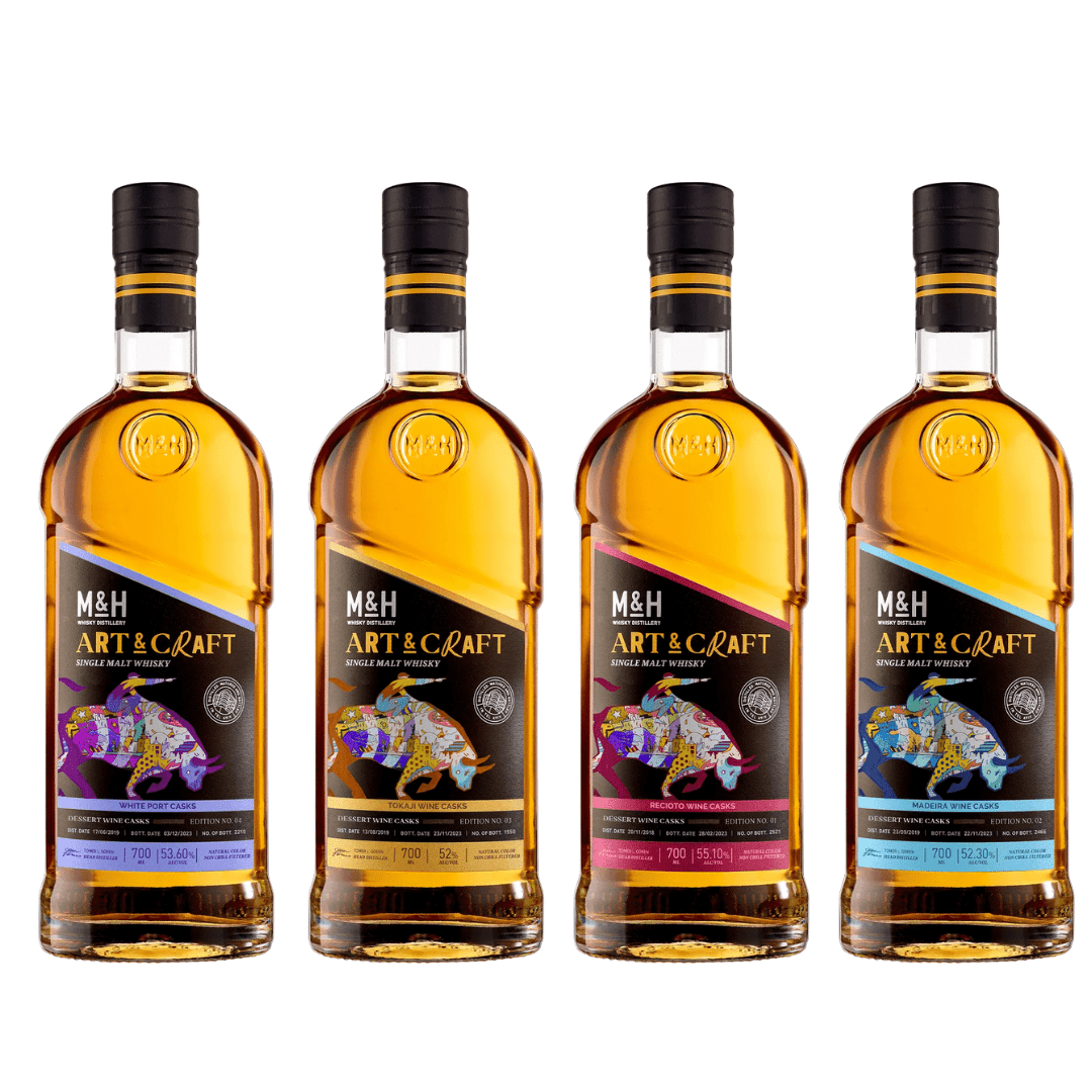 M&H Art & Craft Single Barrel Whisky Bundle - Bourbon Brothers Australia