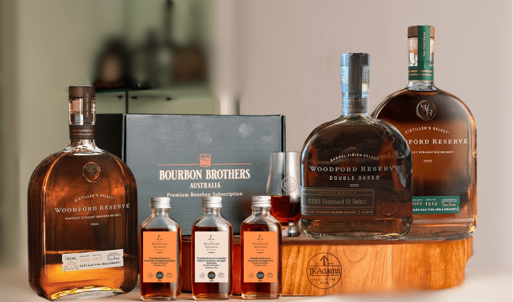 Whiskey Tasting Gift Box - Woodford Reserve Collection - Bourbon Brothers Australia