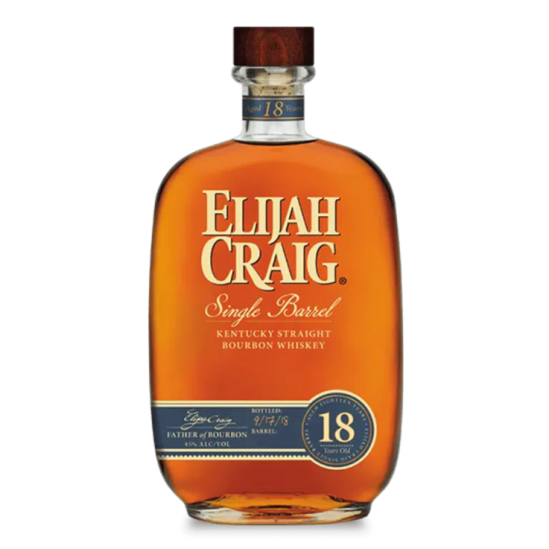 Elijah Craig 18 Year Old Single Barrel Kentucky Straight Bourbon Whiskey - Bourbon Brothers Australia