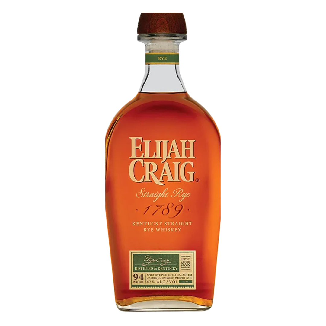 Elijah Craig Straight Rye Whiskey - Bourbon Brothers Australia