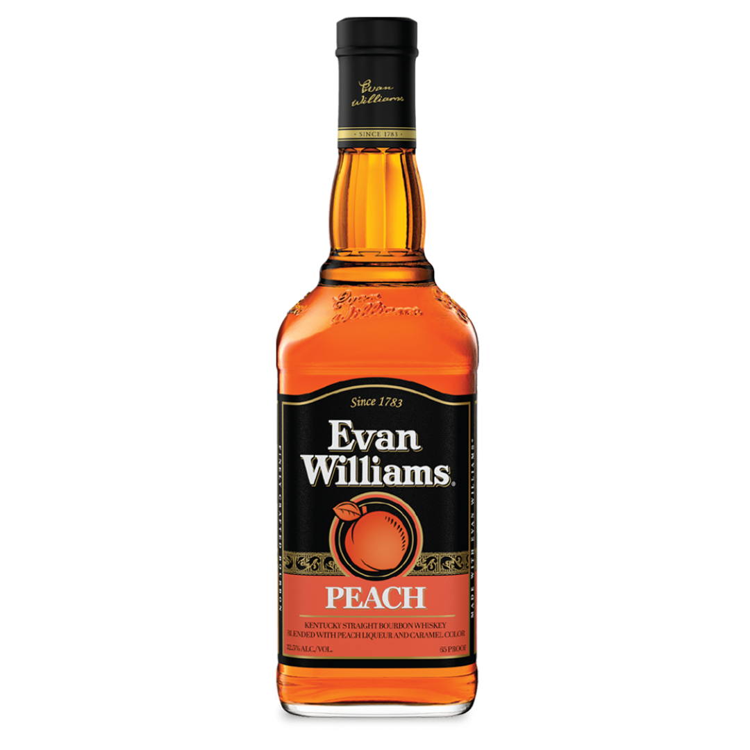 Evan Williams Peach Kentucky Straight Bourbon Whiskey - Bourbon Brothers Australia