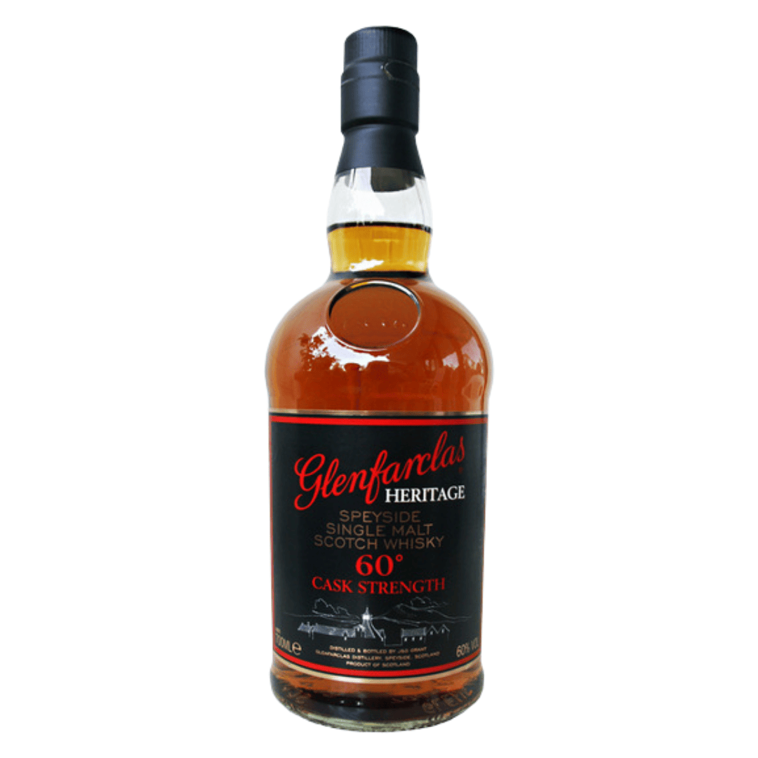 Glenfarclas Heritage 60° Cask Strength Single Malt Scotch Whiskey