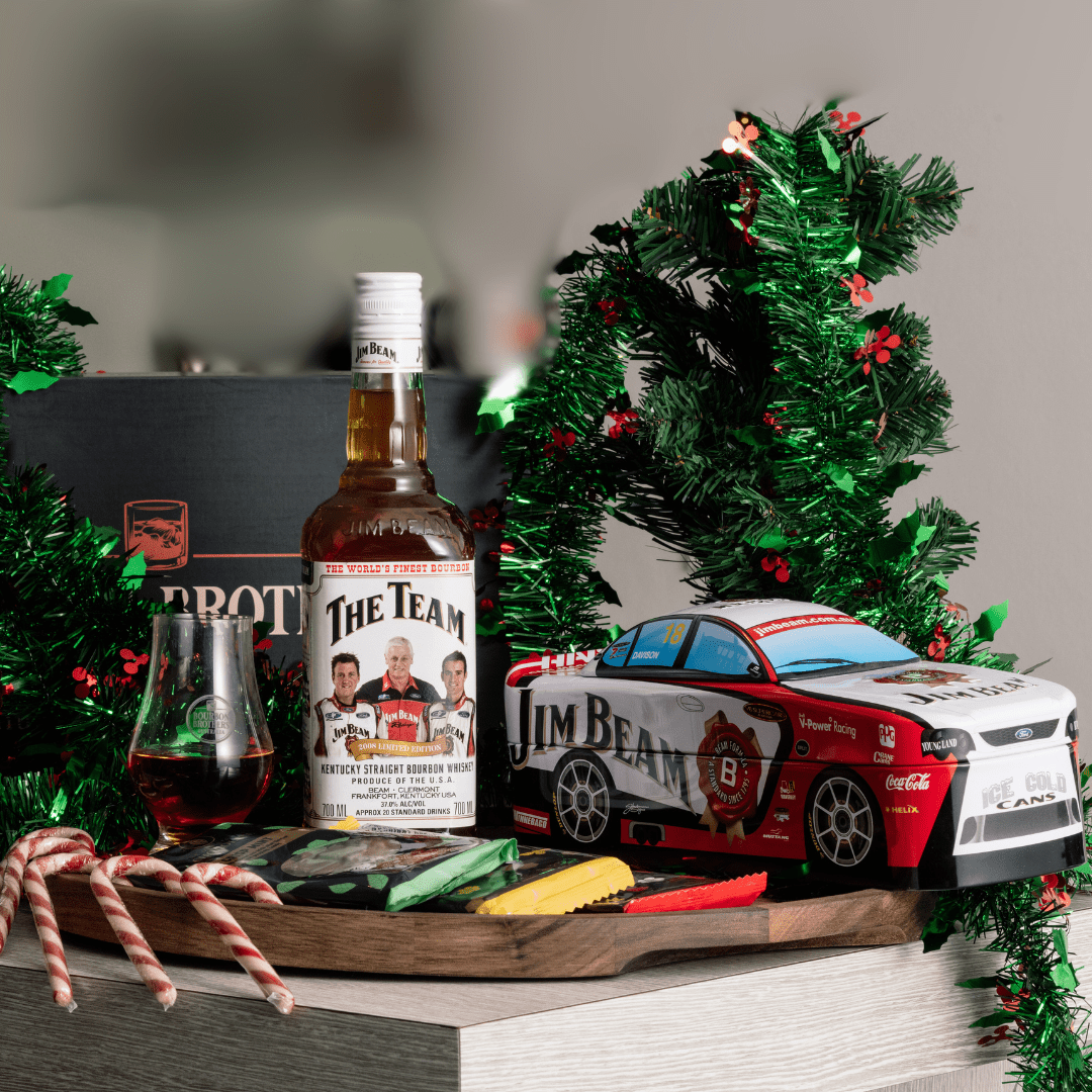 Jim Beam V8 Racing Car  Christmas Gift Hamper - Bourbon Brothers Australia