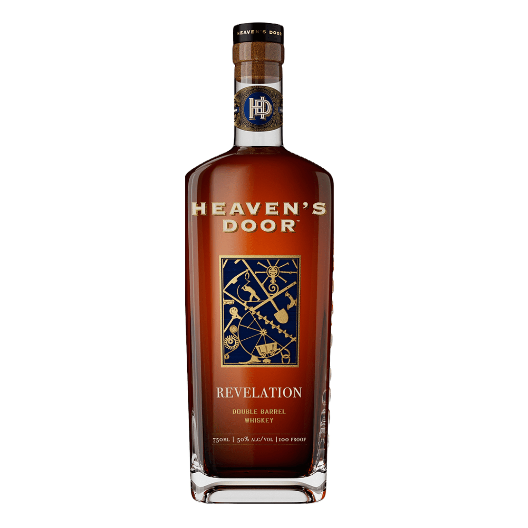 Heaven's Door Double Barrel Bourbon Whiskey - new Branding
