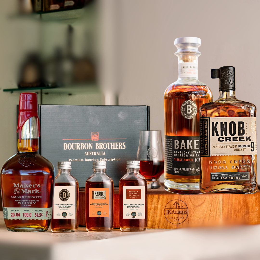 Whiskey Tasting Gift Box- August 2025 Collection - Bourbon Brothers Australia