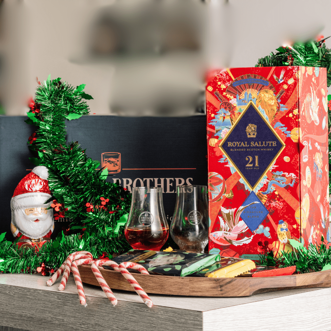 Royal Salute Christmas Gift Box - Bourbon Brothers Australia
