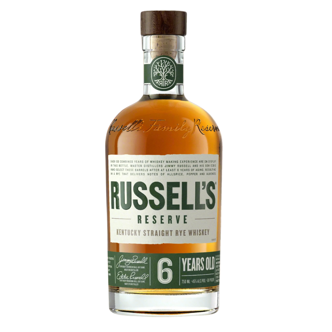 Russell's Reserve 6 Year Old Rye Whiskey - Bourbon Brothers Australia