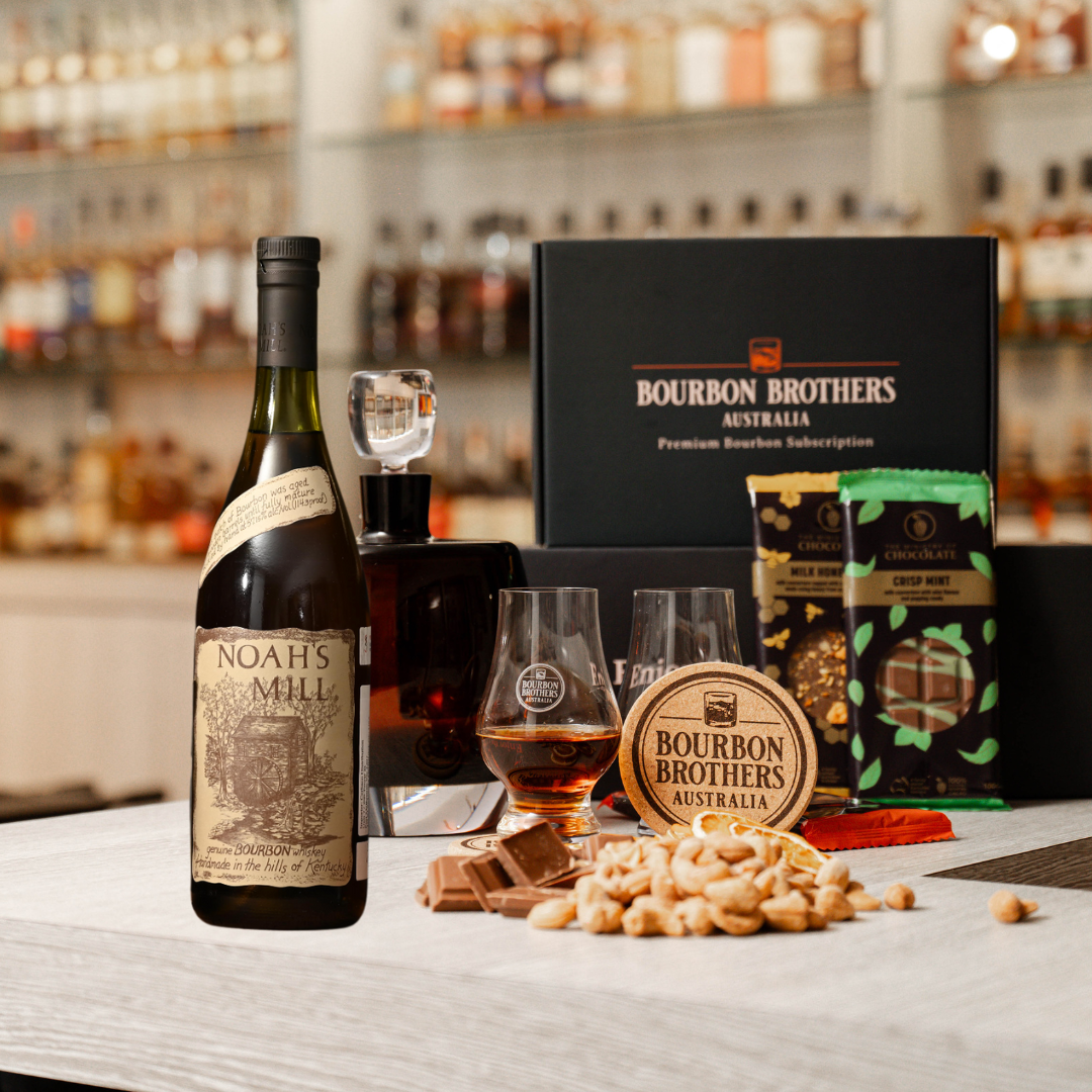 Whiskey Gift Hamper featuring Noah's Mill Kentucky  Straight Bourbon Whiskey - Bourbon Brothers Australia