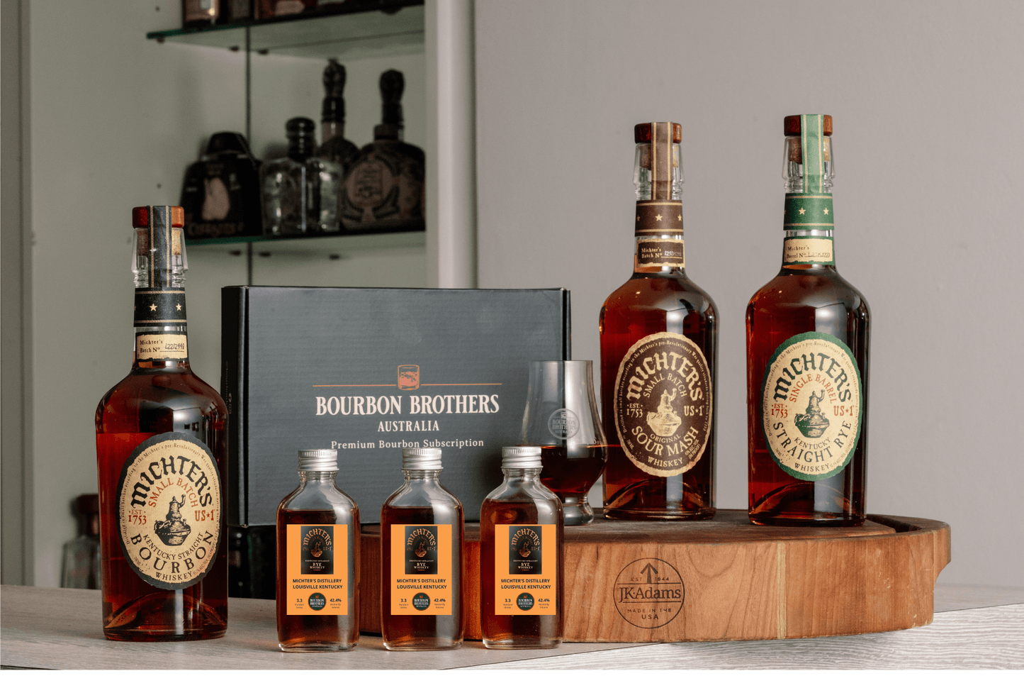 Whiskey Tasting Gift Box - Michters Collection - Bourbon Brothers Australia