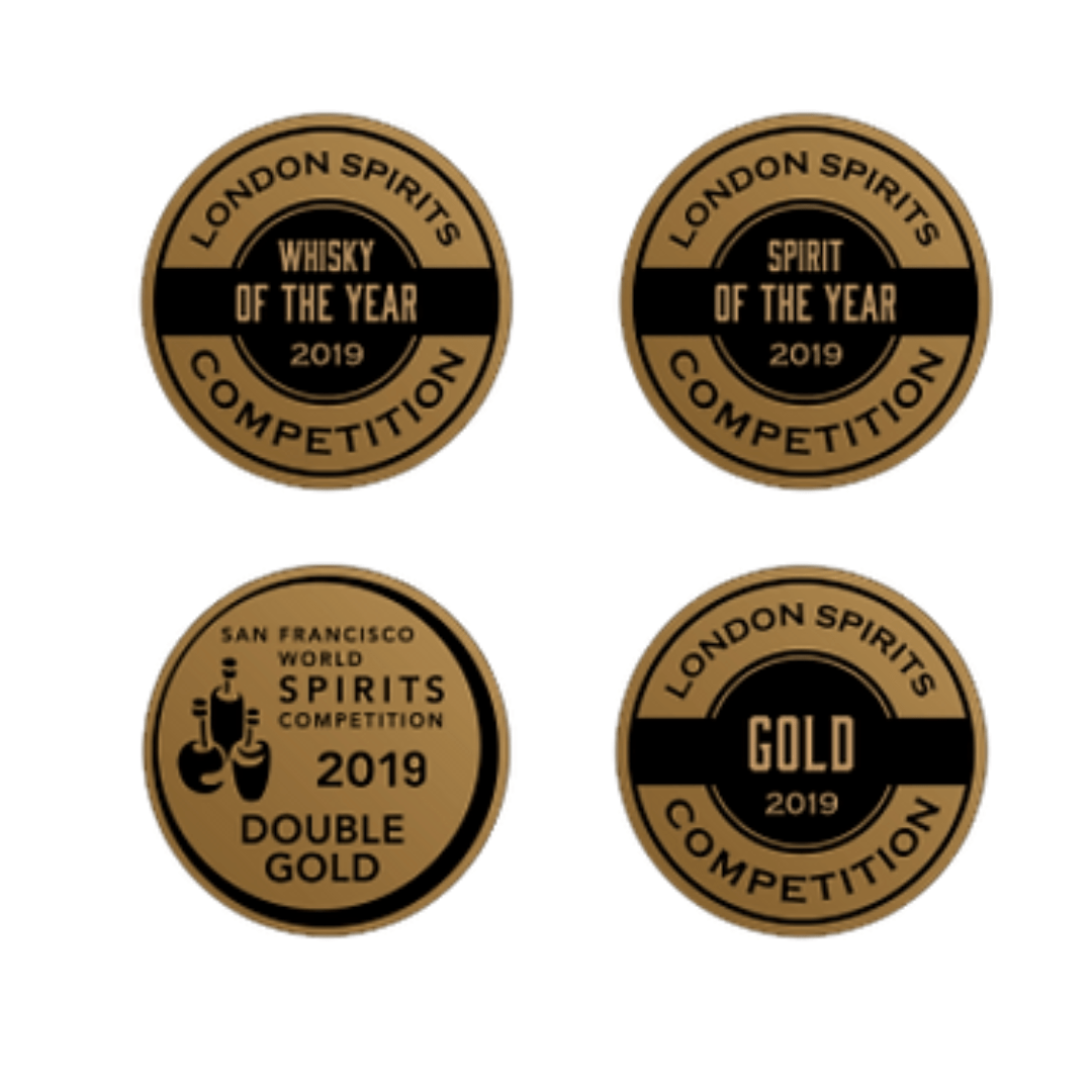 Heaven's Door Double Barrel Bourbon Whiskey awards