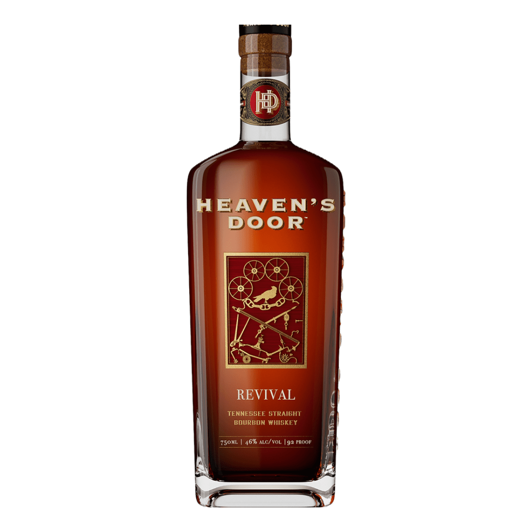 Heaven's Door Tennessee Straight Bourbon Whiskey - new branding