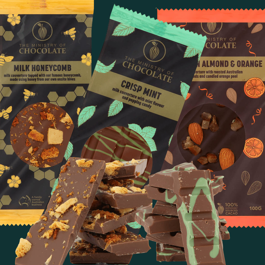 Chocolate bars - Ministry of Chocolate - Bourbon Brothers Australia