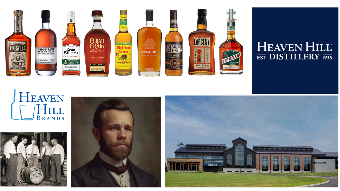 Heaven Hill Distillery - America's largest family-owned bourbon producer in Bardstown Kentucky since 1935