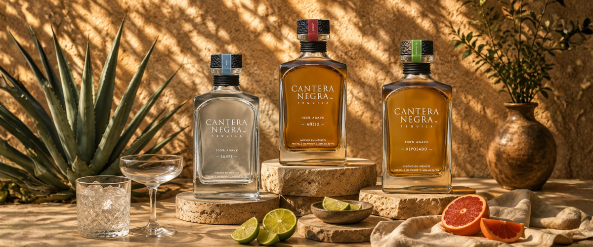 Cantera Negra Tequila bottle range, Highlands Jalisco, Cavas de Don Max