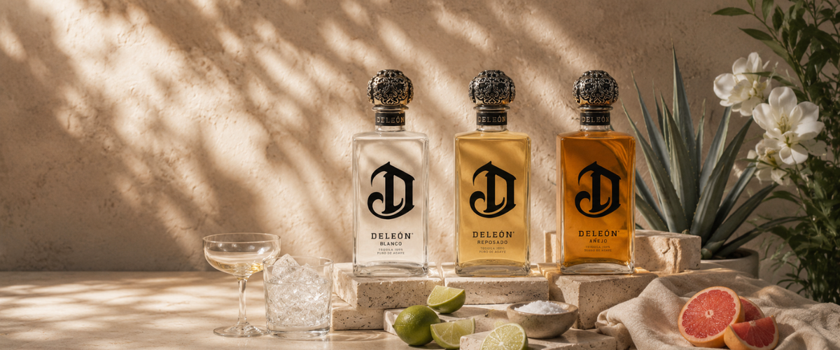 DeLeón Tequila bottle range, Highlands Jalisco, Destilería Morales