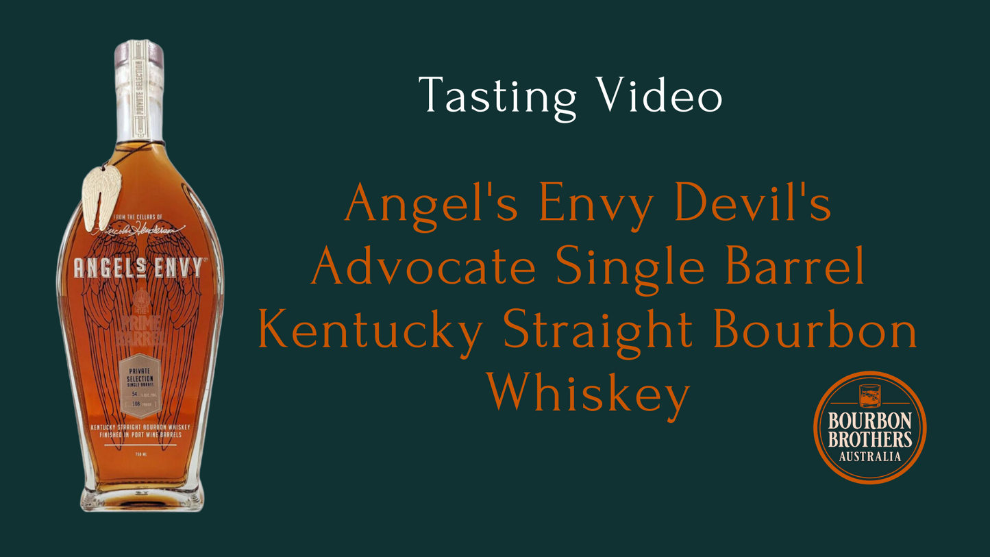 Video tasting -  Angels Envy Devils Advocate