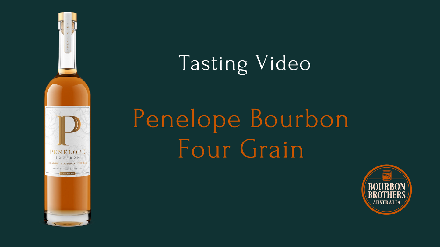 Tasting Video: Penelope Bourbon :"Four Grain"