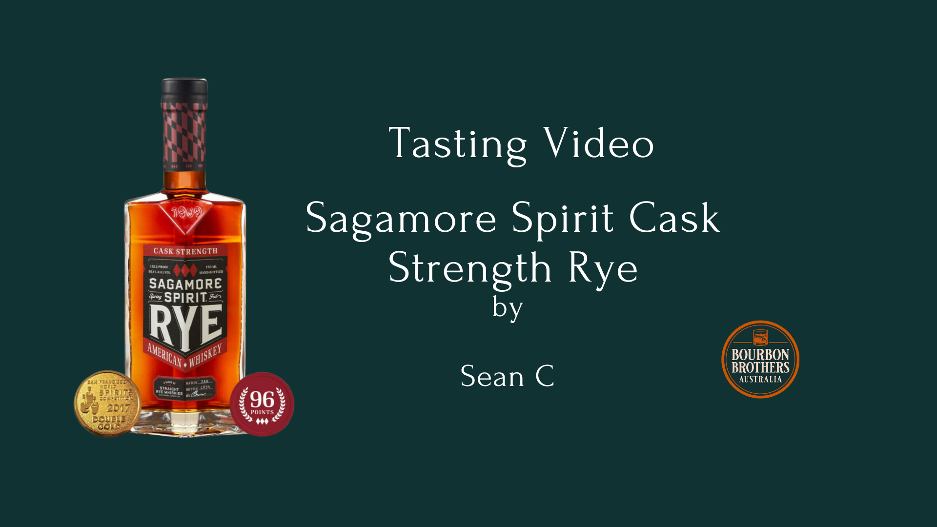 Sagamore Spirit Cask Strength Rye – Bourbon Brothers Australia