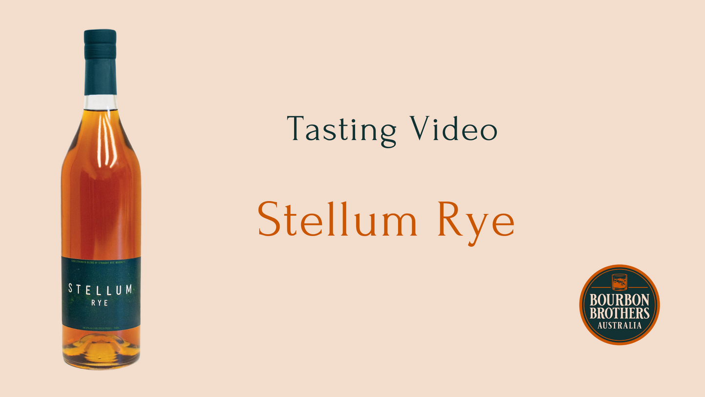 Tasting Video:  Stellum Rye