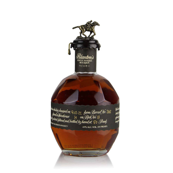 BLANTON'S BLACK SINGLE BARREL DUMPED 04-12-23 JAPAN BLANTON'S BLACK SINGLE BARREL DUMPED 04-12-23 JAPAN