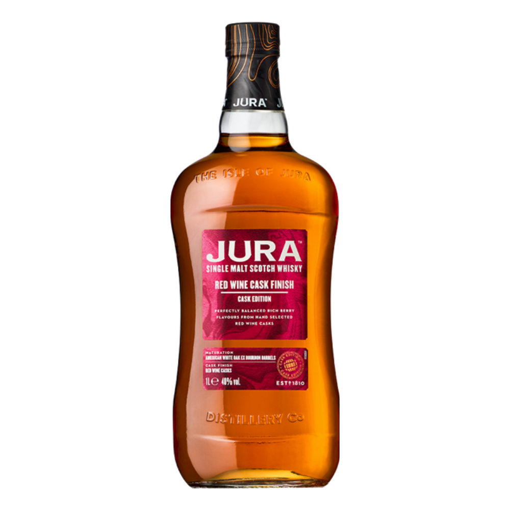 
                  
                    Jura Red Wine Cask Single Malt Scotch Whisky - Bourbon Brothers Australia
                  
                