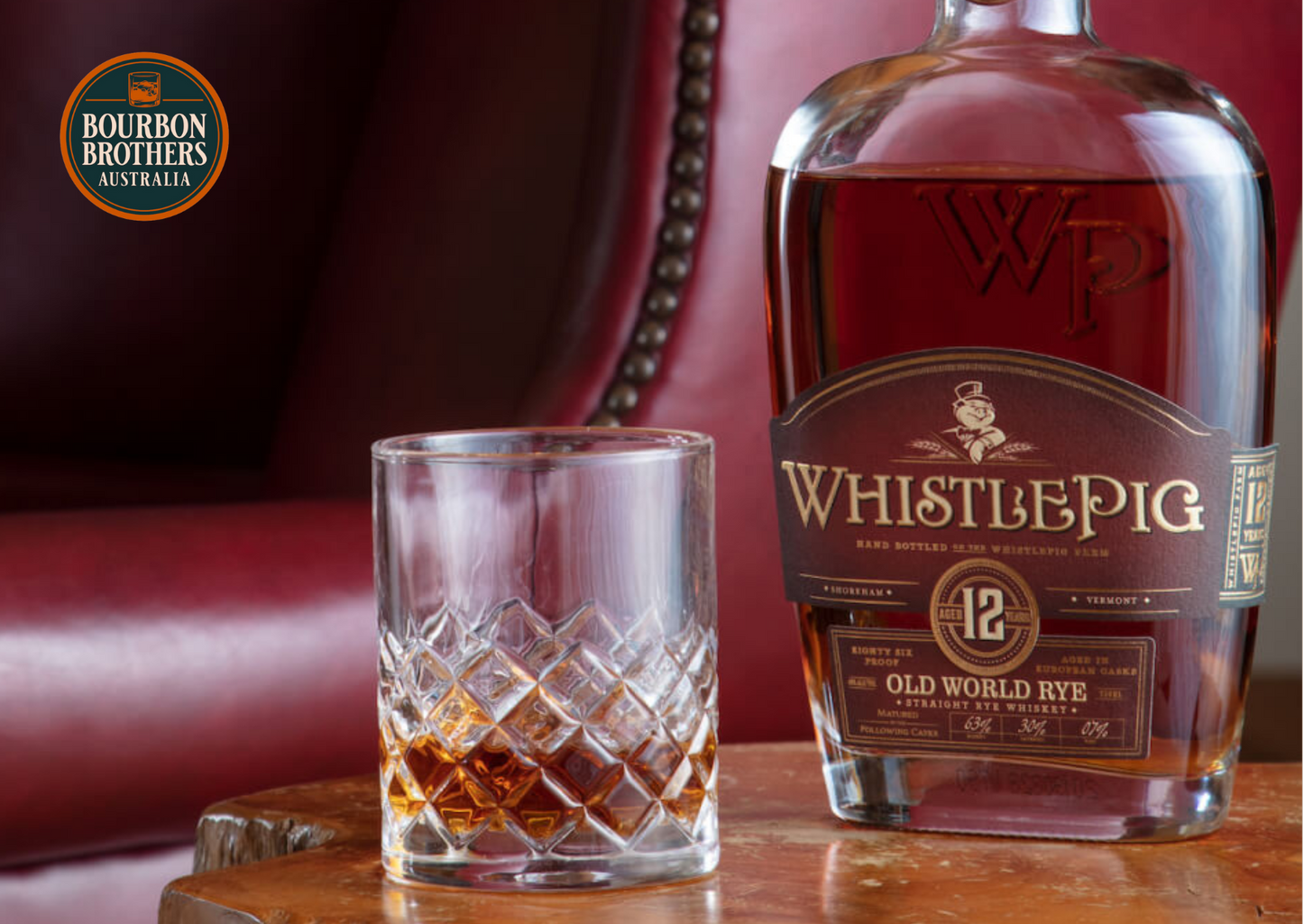 
                  
                    WhistlePig Old World Rye Aged 12 Years - Bourbon Brothers Australia
                  
                