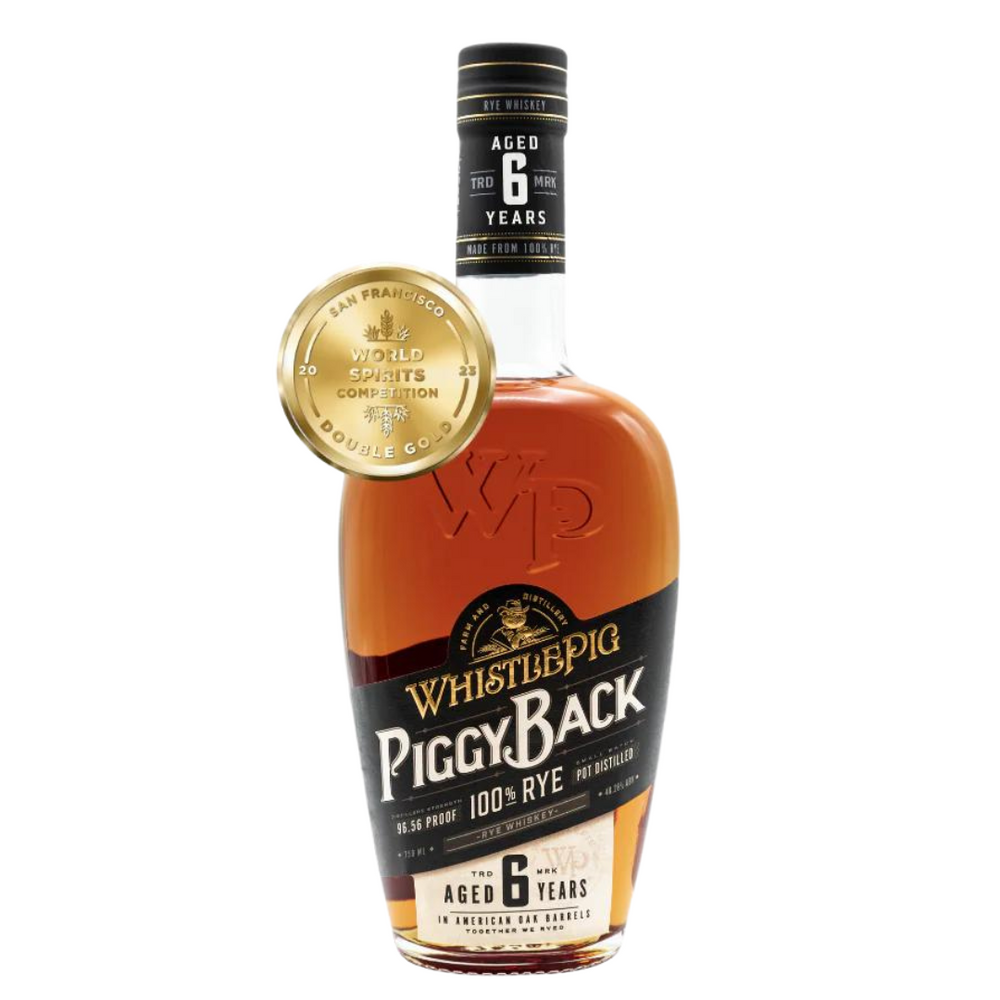 
                      
                        WhistlePig Piggyback 6YO 100% Rye
                      
                    