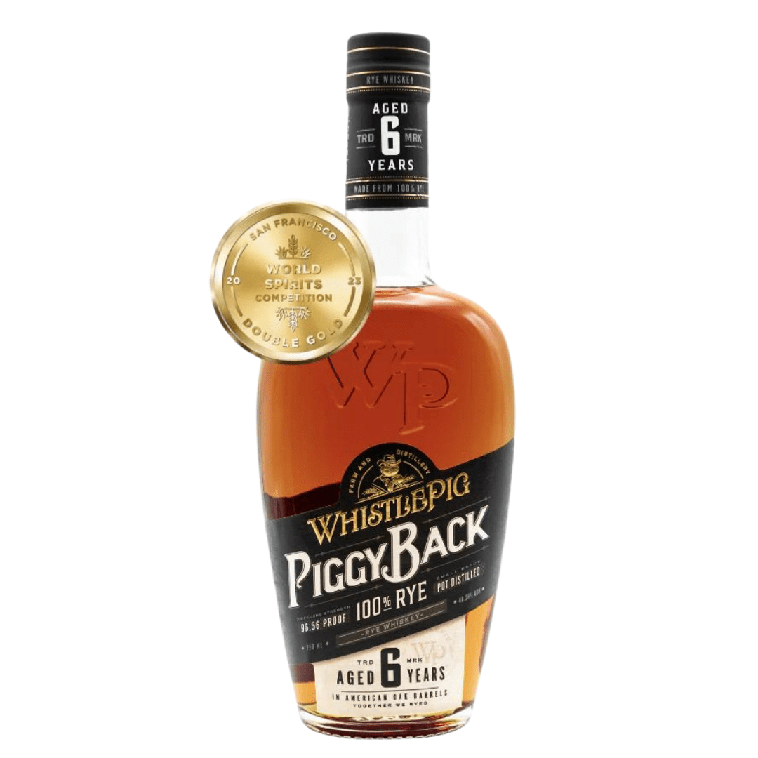 WhistlePig PiggyBack 6 Year Old Rye Whiskey
