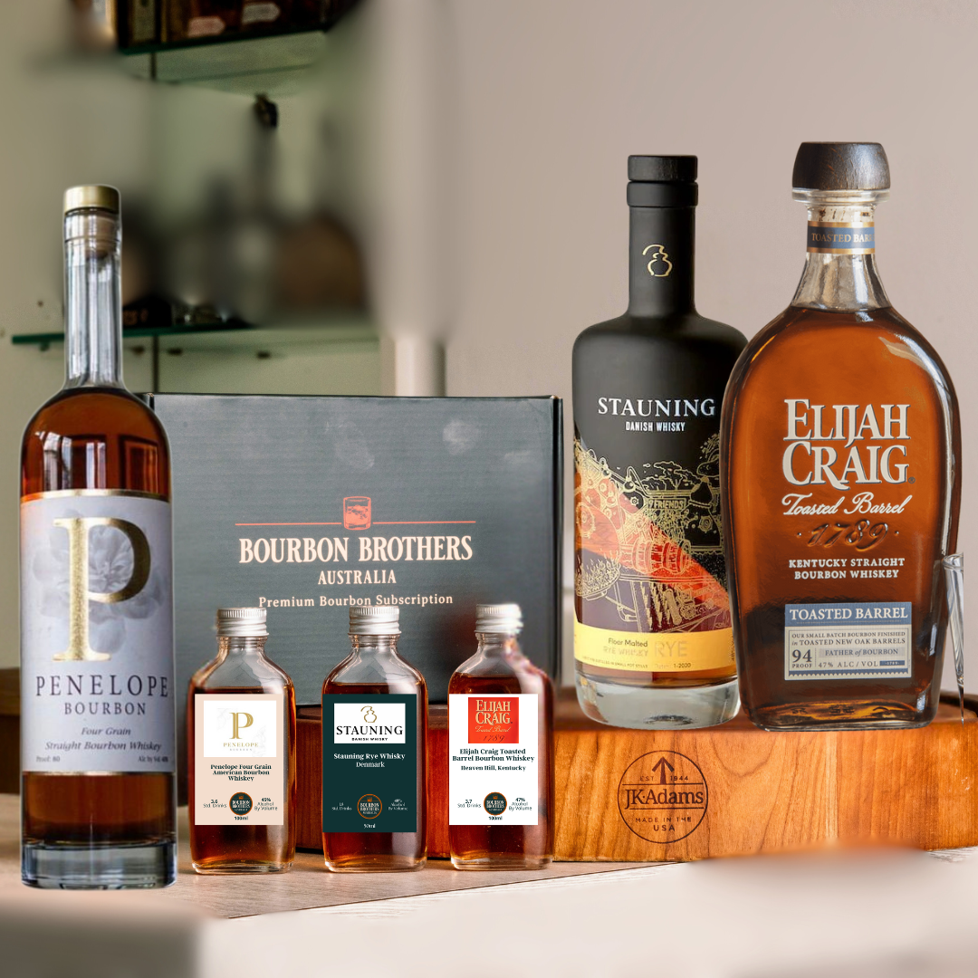 Whiskey Tasting Gift Box- Old Fashioned Collection - Bourbon Brothers Australia