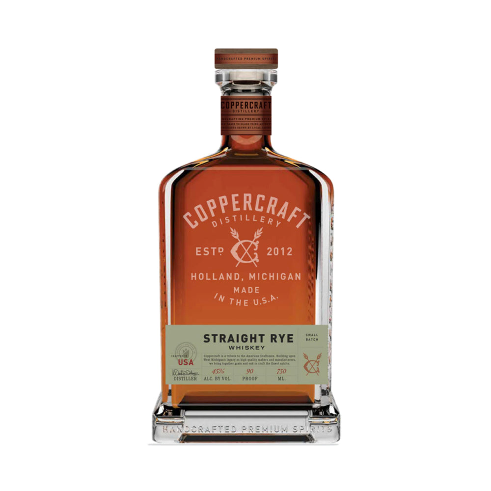 Coppercraft Distillery Rye Whiskey - Bourbon Brothers Australia