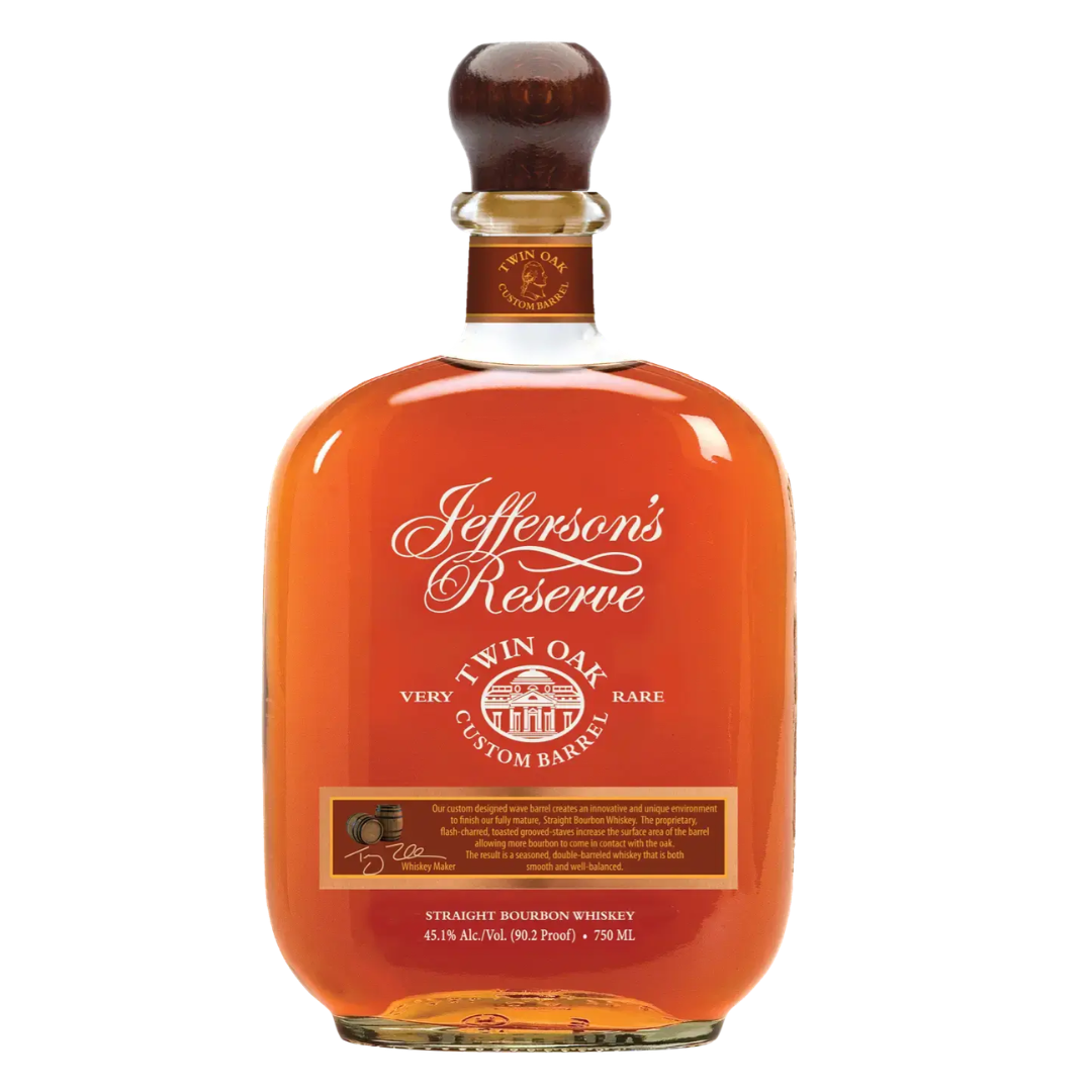 Jefferson's Reserve Twin Oak Very Rare Kentucky Straight Bourbon Whiskey