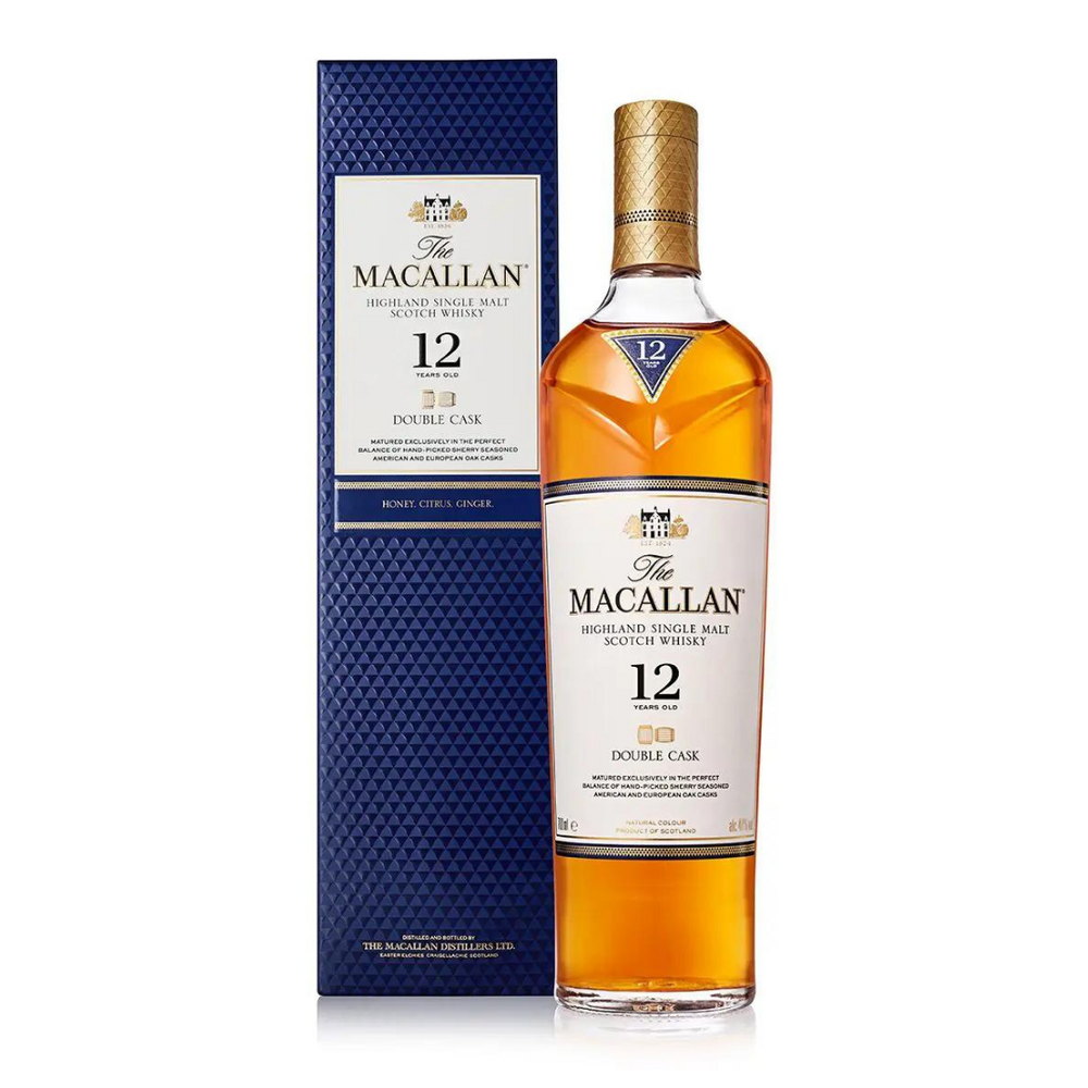 The Macallan 12 Year Old Double Cask Whisky - Bourbon Brothers Australia