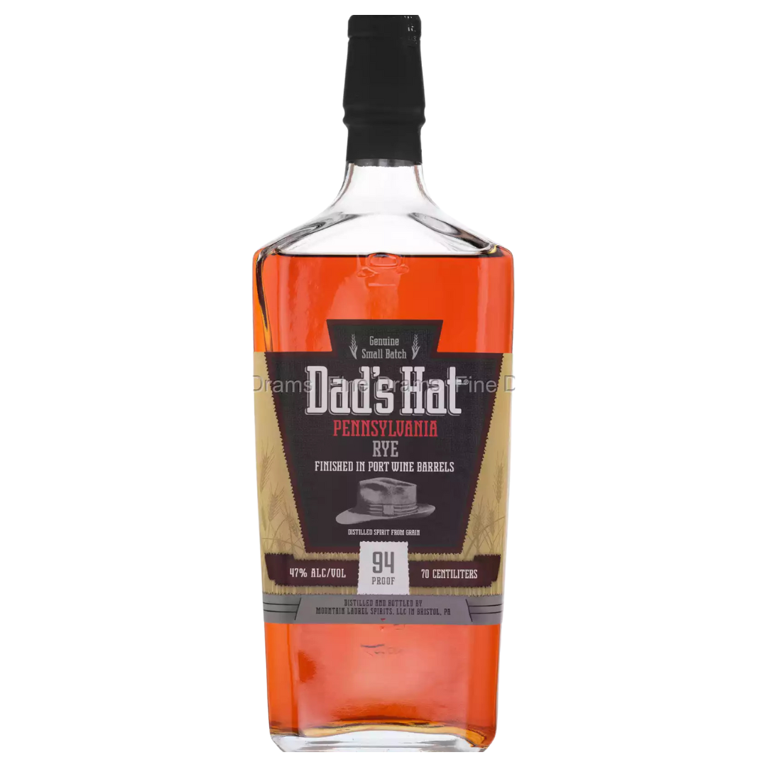 Dad's Hat Pennsylvania Rye - Finished in Port Wine Barrels