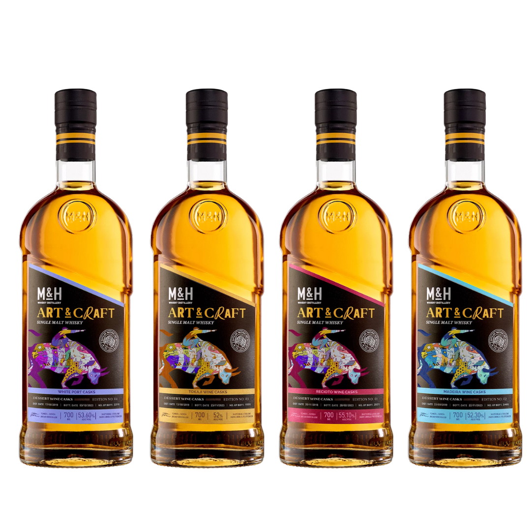 M&H Art & Craft Single Barrel Whisky Bundle