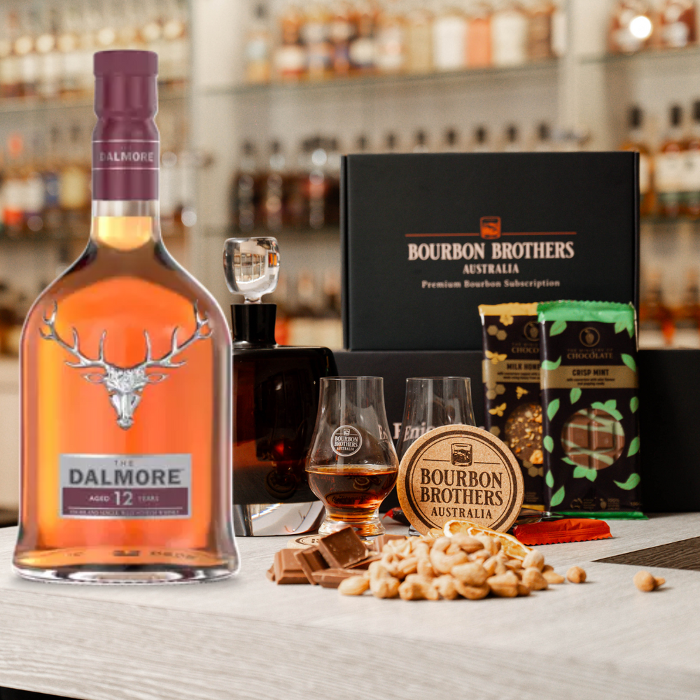 Bourbon and Chocolate Gift Hampers - Dalmore 12